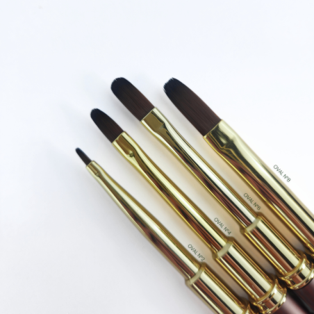 Gamme de pinceaux Oval Brown