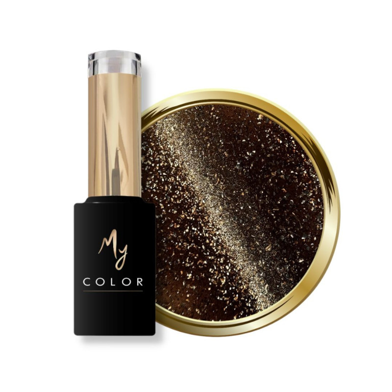 Flacon et pastille du My Color Cat Eye Mocca