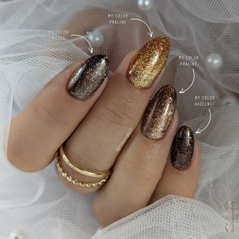 Pose en amandes avec la Chocolate Collection