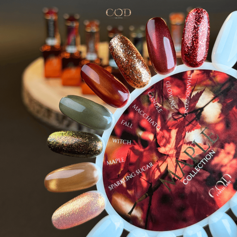 Nuancier de la Maple Collection