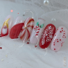 Capsules de Noël avec le gel 3D White