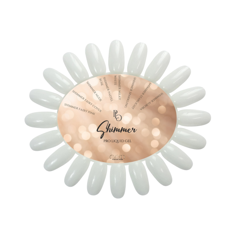 Nuancier blanc PLG Shimmer