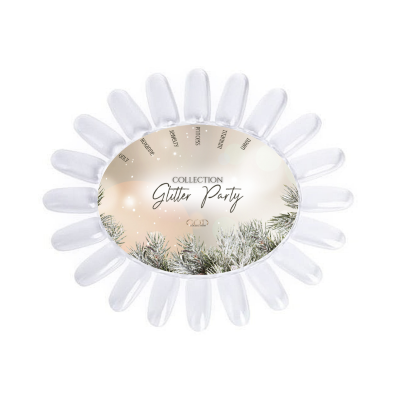 Nuancier transparent Glitter Party