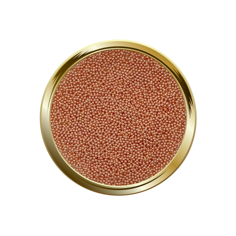 Micro billes rose gold - 0.4mm