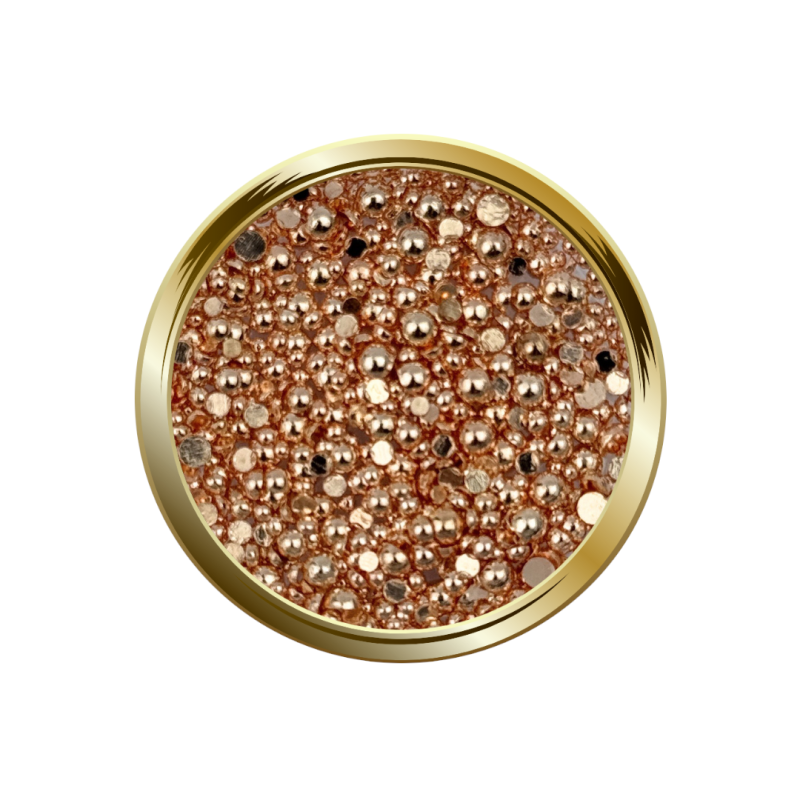 Strass metallic Gold