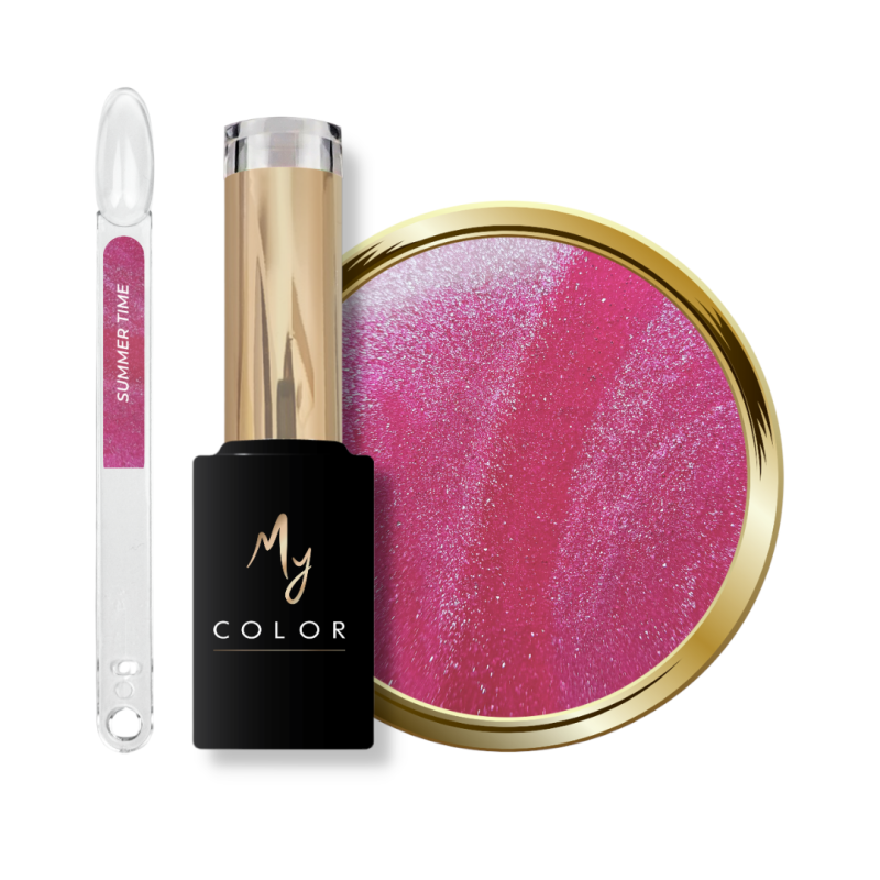 Tips, flacon et pastille du My Color Cat Eye Summer Time