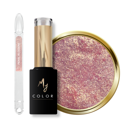 Tips, flacon et pastille du My Color Pearl Blossom