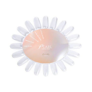 Nuancier transparent de la collection Pearl