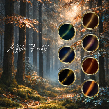 Box Mystic Forest & Nuancier natural +Tips - Vernis Semi Permanent - COD