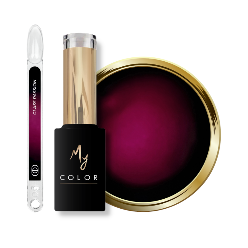 Tips, flacon et pastille du My Color Glass Passion