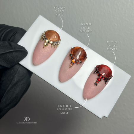 Capsules avec le My Color Cat Eye Maple Glowing et Macchiato