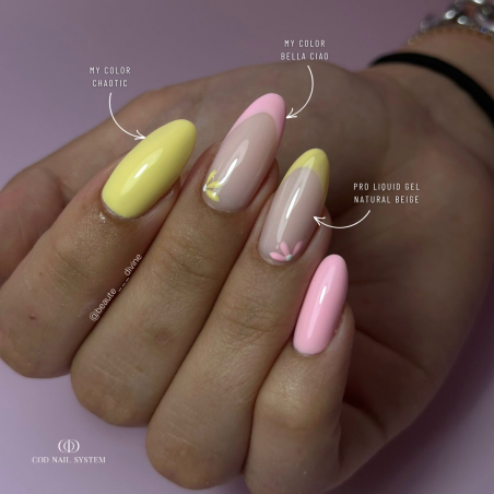 Pose en amandes avec le My Color Bella Ciao