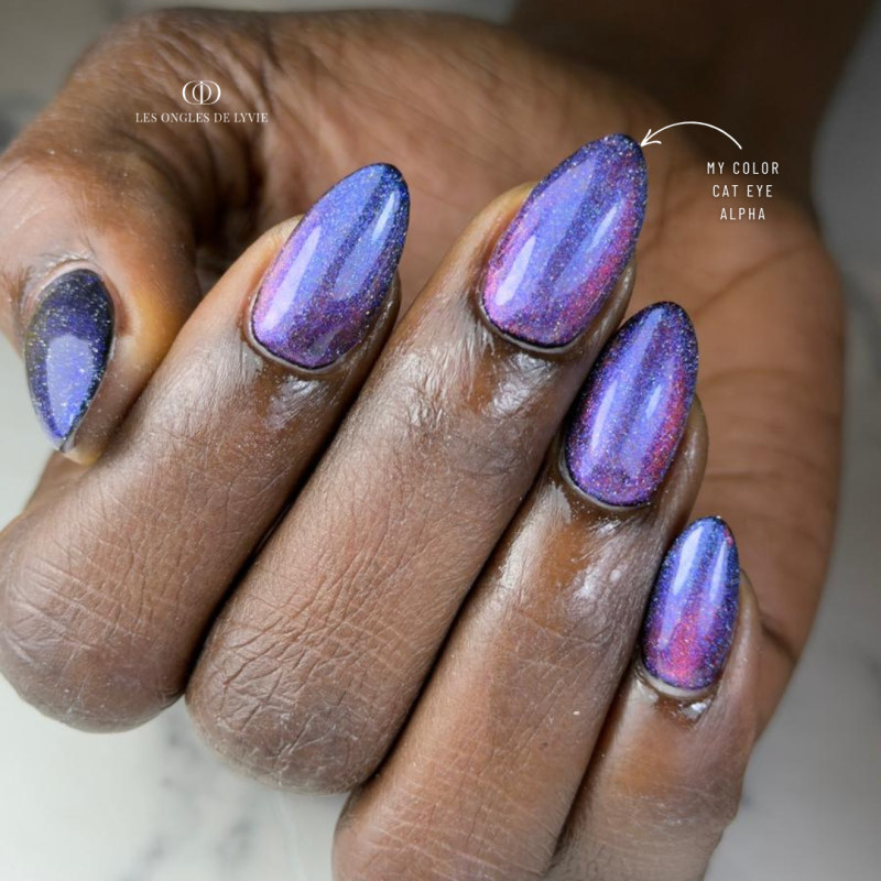 Pose en amande avec le My Color Cat Eye Alpha