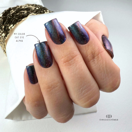 Pose carrée avec le My Color Cat Eye Alpha