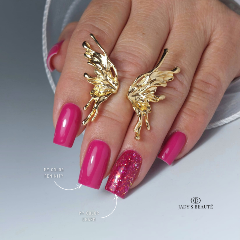 Pose carrée avec le My Color Feminity, rose