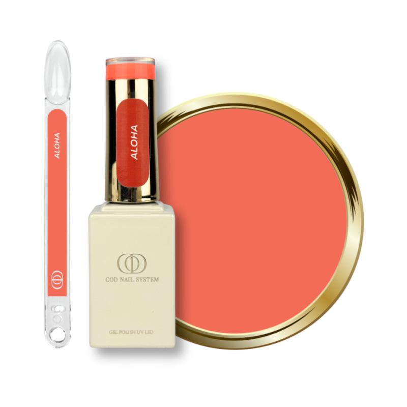 Flacon, tips et pastille du My Color Aloha