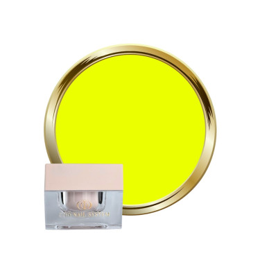 Pot et pastille Art Line néon lemon