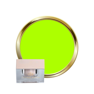 Pot et pastille Art Line néon lime