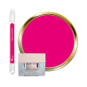 Pot, tips et pastille Art Line néon magenta
