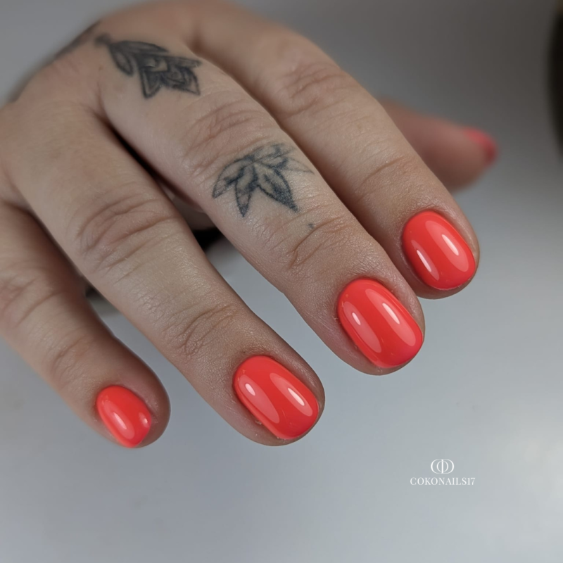 Renfort avec le VSP Hearbeat orange corail néon