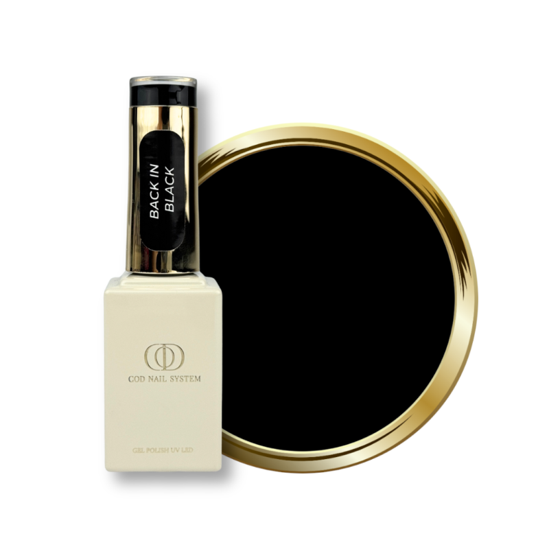 Vsp Back In Black avec son flacon et sa pastille