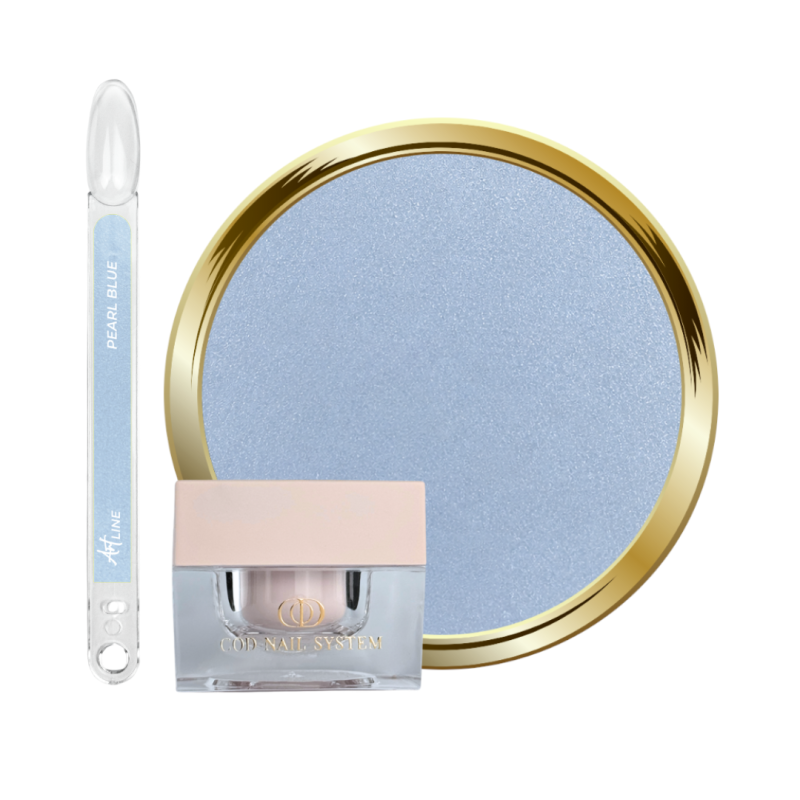 Art Line Pearl Blue pastille, pot et tips
