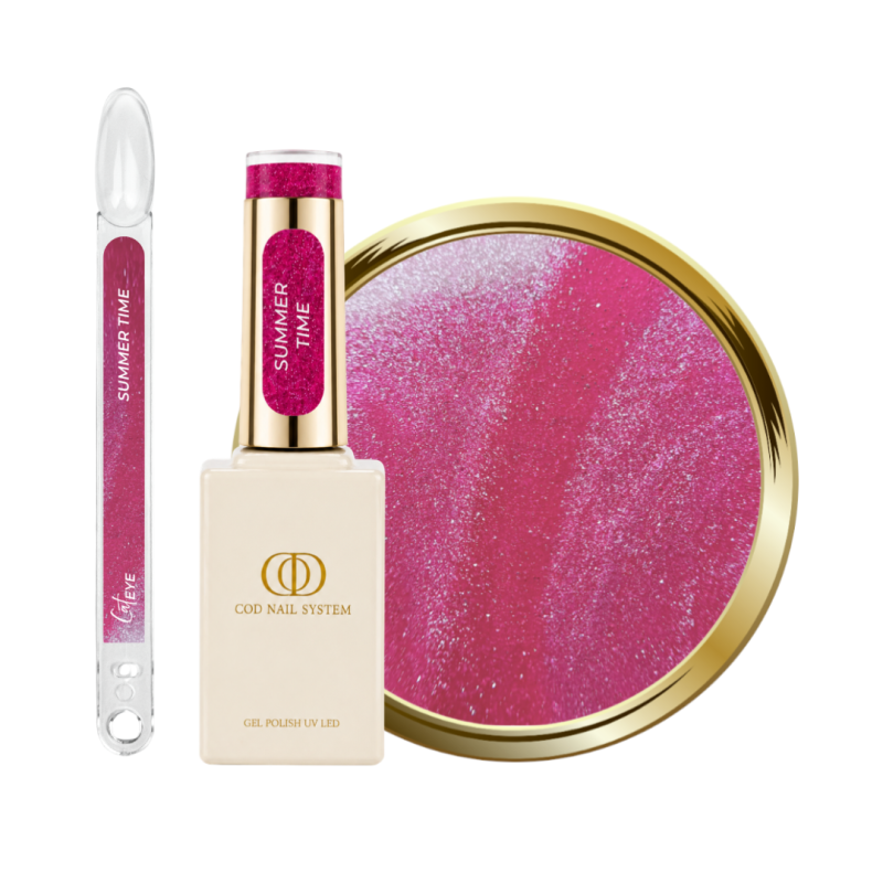 Tips, flacon et pastille du Cat Eye Summer Time
