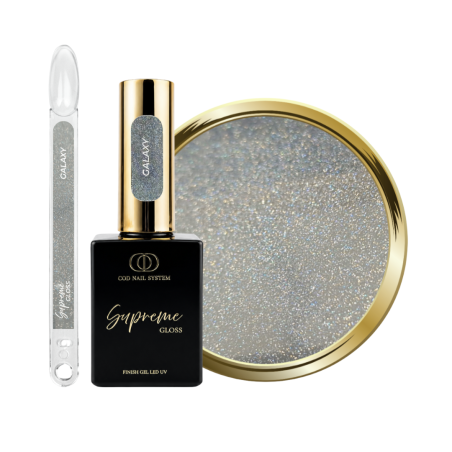 Finition Supreme Gloss Galaxy avec son flacon, sa pastille et son tips