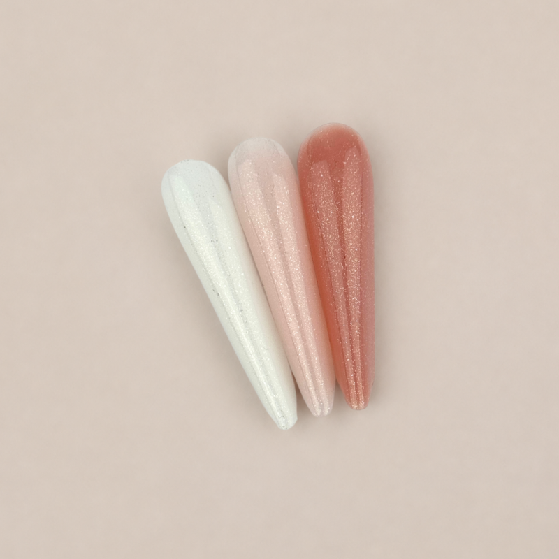 Présentation de la Supreme Gloss Gold sur différentes couleurs