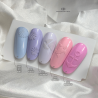 Caspules d'ongles avec le vernis semi permanent Camelia et Magnolia