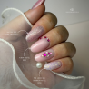 Pose en amande avec le VSP Cat  Eye Pink Amethyst rose réflective