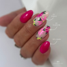 Pose en amandes avec le vernis semi permanent Yellow Bird jaune pastel néon