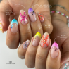 Pose en amandes avec le gel Paint Art Line Pastel Violet
