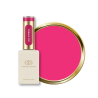 Flacon et pastille du vernis semi permanent No Stress, rose néon