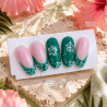 Capsules d'ongles avec la Rubber Base Candy Rose, rose pastel